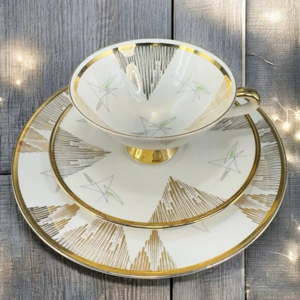 Winterling Marktleuthen Bavaria Plate Teacup And Saucer‎ Set 3 Pieces Porcelain